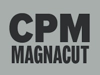 cpm magnacut logo on a gray background