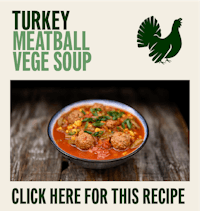 turkey meatball veggie soup